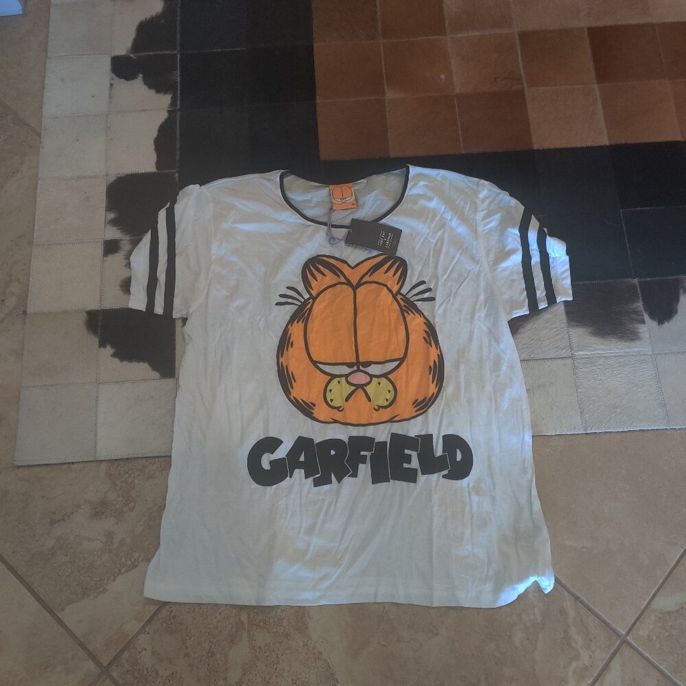 Lazy Oaf    Garfield Tee OS New Oversized Fit